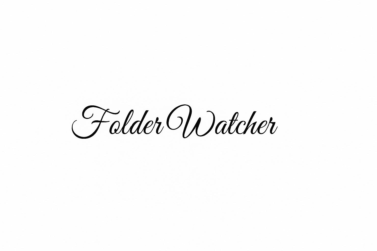 Folder Watcher preview